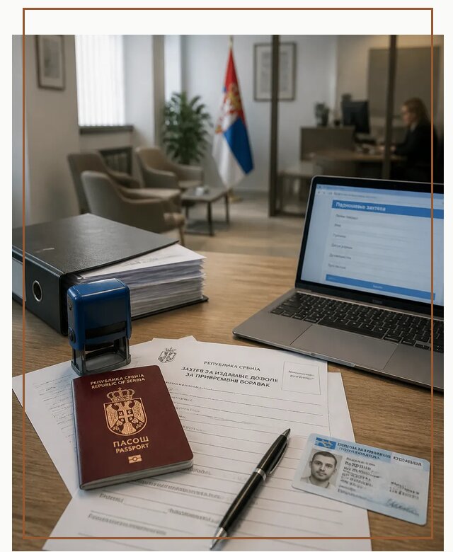 Оформление ПМЖ в Сербии для переезда в Мирном под ключ