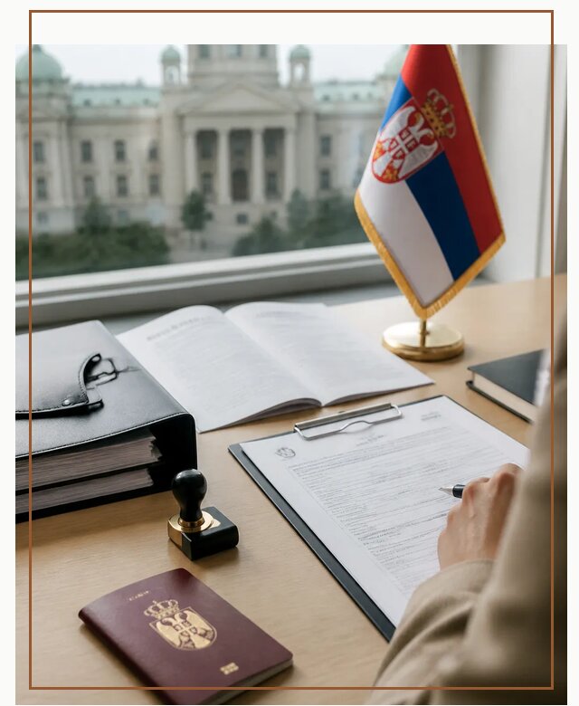 Оформление гражданства Сербии под ключ для переезда в Мирном